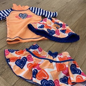 12-18M Swimsuit- 3 pieces